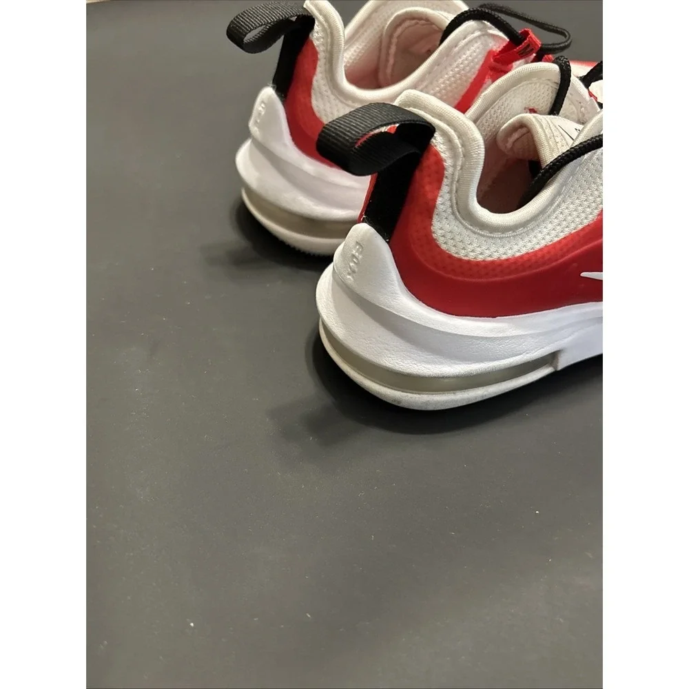 Nike Air Max Axis TD Children's Shoes Size 11C White Red Black AH5223-603